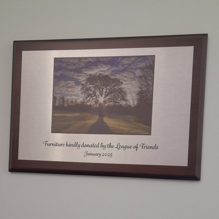 New Furniture For The Bereavement Suite